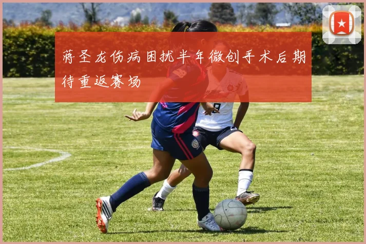 蒋圣龙伤病困扰半年微创手术后期待重返赛场